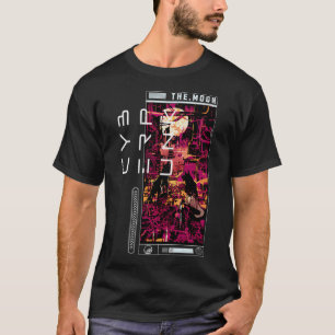 Cyberpunk Moon Tarot-kort: Navigera skuggor i t Shirt