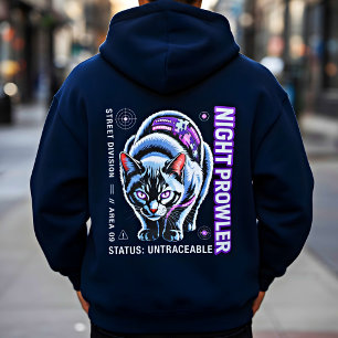 Cyberpunk Neon Katt - för spelare, kattälskare och T Shirt
