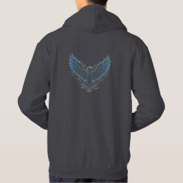 Cyberpunk Neonörn Glitch Hoodie