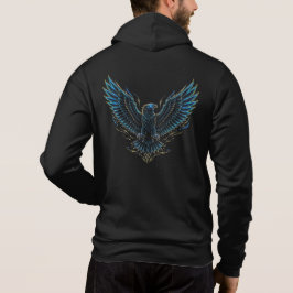 Cyberpunk Neonörn Glitch Hoodie T Shirt