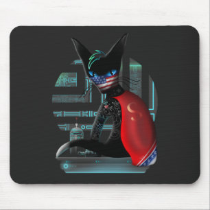 Cyberpunk Ninja Black Cat Musmatta