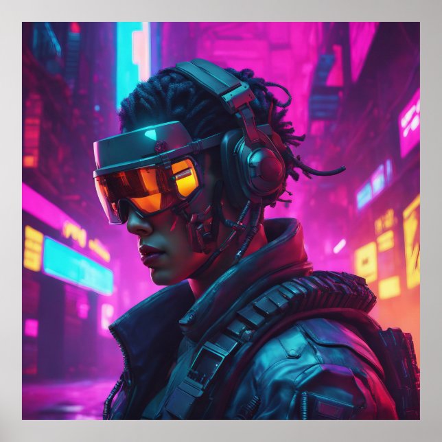 Cyberpunk Poster (Framsidan)