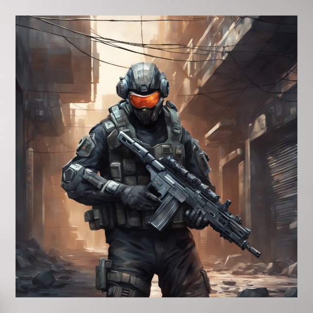 Cyberpunk Poster (Framsidan)