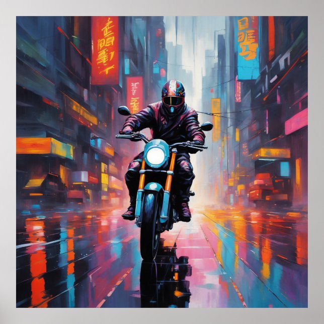 Cyberpunk Poster (Framsidan)