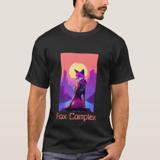 CyberPunk Räv T-Shirt