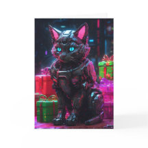 Cyberpunk Robot Cat-jul