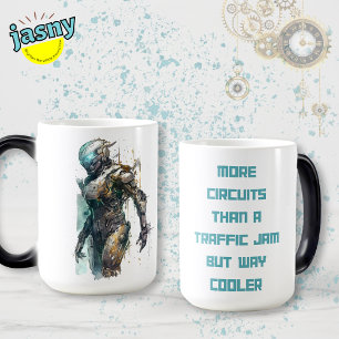 Cyberpunk Robot Mugg