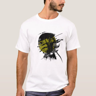 Cyberpunk Samurai Grunge Japansk grafiktare T Shirt