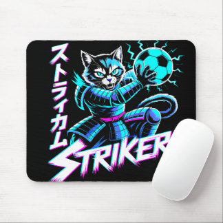 Cyberpunk Samurai Striker Gaming för E-sport Musmatta