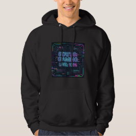 Cyberpunk Status Gaming Nivå 100 T-Shirt Hoodie