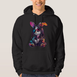 Cyberpunk Stil Rabbit Little Rabbit Cute Child Hoodie