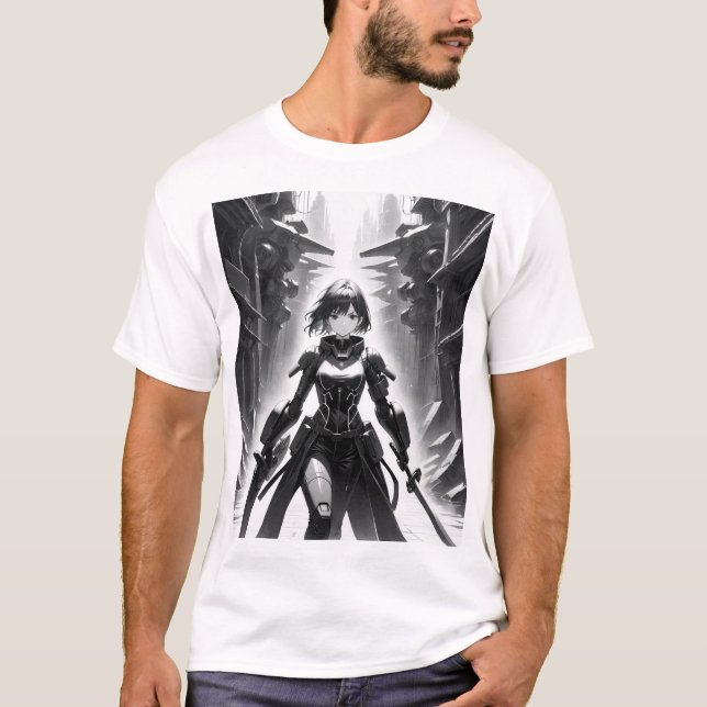 cyberpunk t shirt (Framsida)