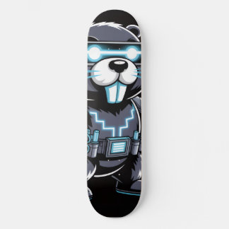 Cyberpunk Tech Bäver Däck Mini Skateboard Bräda 18,5 Cm