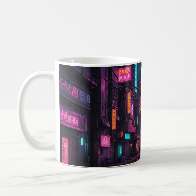 Cyberpunk ThLED Mugg (Vänster)