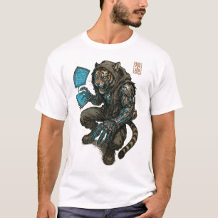 Cyberpunk Tiger (Hacker) T Shirt