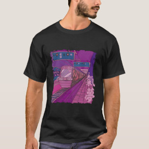 Cyberpunk Tokyo Japansk Vaporwave Aesthetic Stree T Shirt