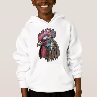 Cyberpunk Tupp Iridescerande Mekanisk Konst T Shirt