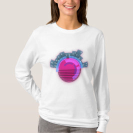 Cyberpunk Världsstad T Shirt