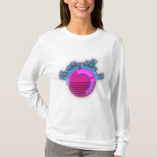 Cyberpunk Världsstad T Shirt