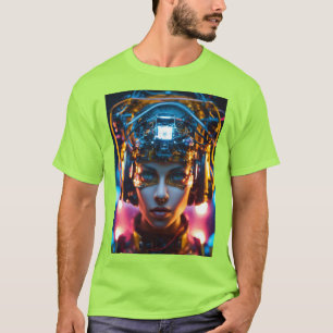 Cyberpunk Vision - Futuristiska och högteknologi T Shirt