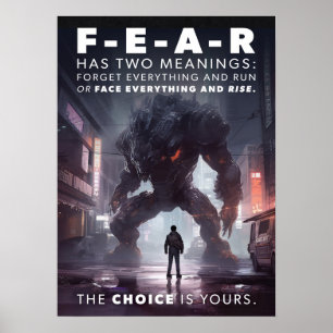 Cyberpunk - Warrior, Gym, Workout, Success Poster