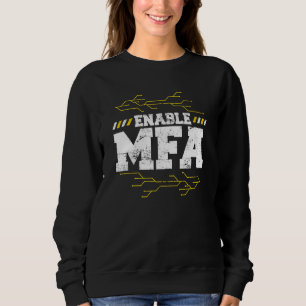 Cybersäkerhet Cyber Säkerhet MFA Hacker Pentester T Shirt
