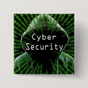 Cybersäkerhet - företag knapp