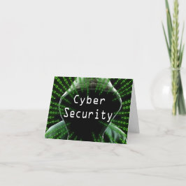 Cybersäkerhet - företag kort