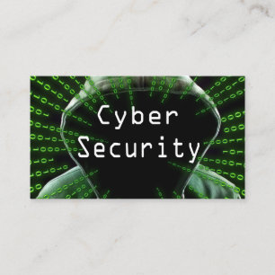 Cybersäkerhet - företag visitkort