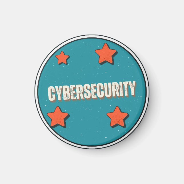 Cybersäkerhet Magnet (Framsidan)