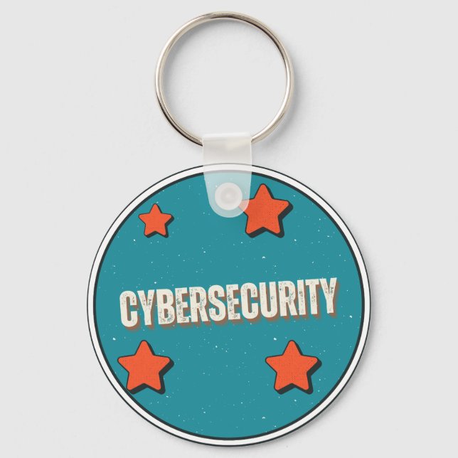 Cybersäkerhet Nyckelring (Framsida)