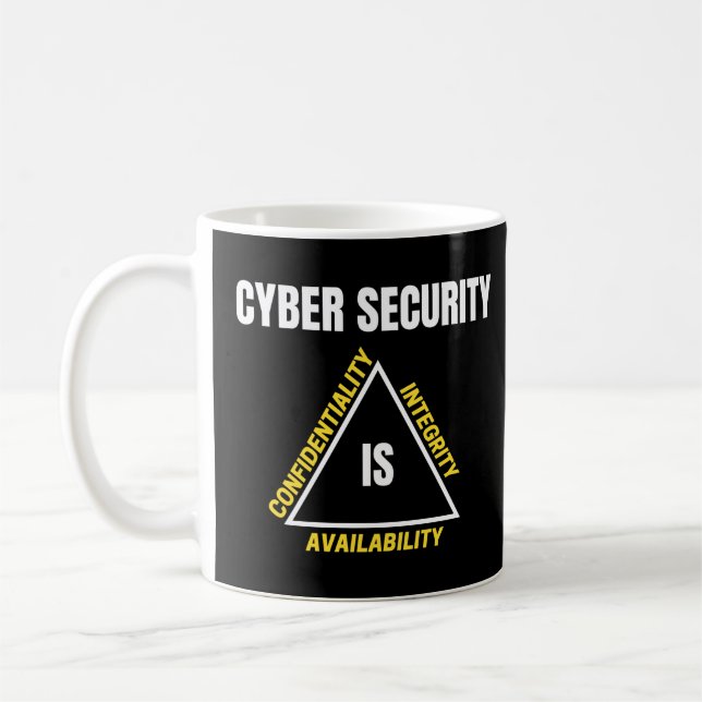 Cybersäkerhet och datavetenskap  kaffemugg (Vänster)