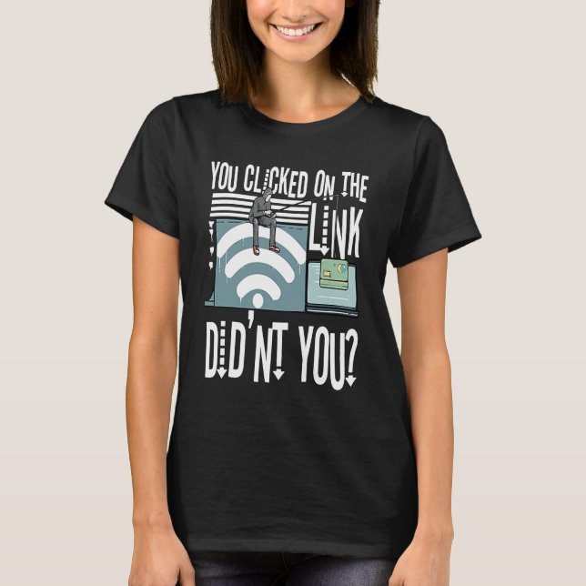 Cybersäkerhetsexpert I datatekniker för ethi T Shirt (Framsida)