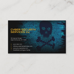 Cybersäkerhetstjänster Säkerhetskonsultation Visitkort