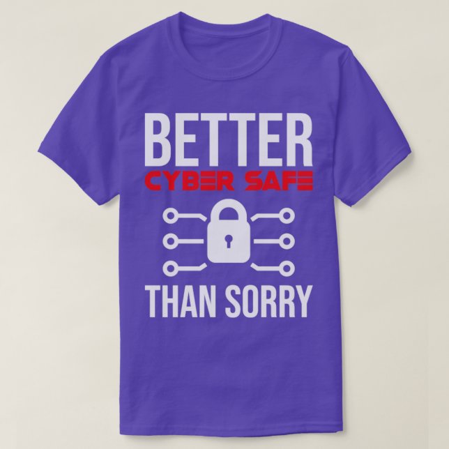 Cybersecurity Computer Security Cyber Security Cyb T Shirt (Design framsida)