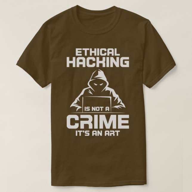 Cybersecurity Computer Security Cyber Security Hac T Shirt (Design framsida)