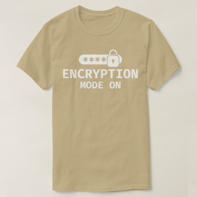 Cybersecurity Computer Security Cyber Security Mod T Shirt (Design framsida)