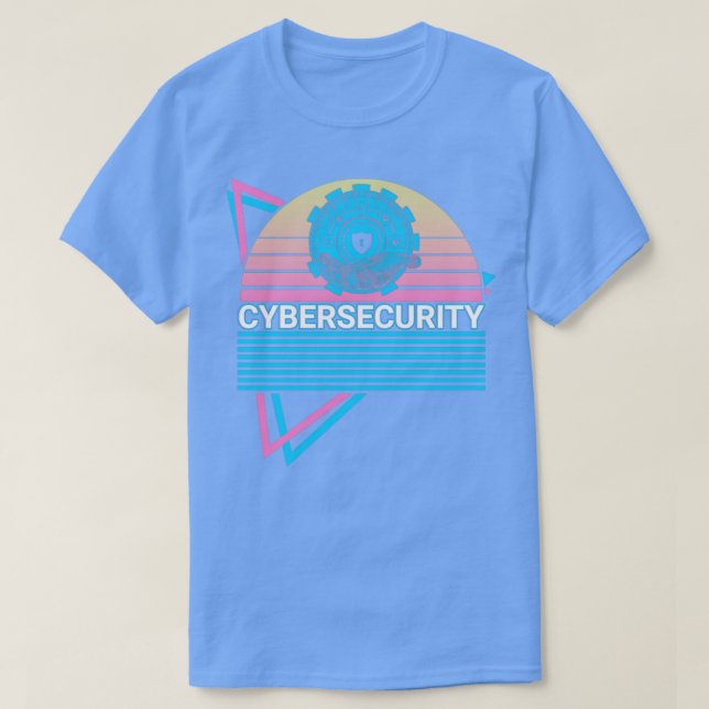 Cybersecurity Cyber Security Rets Ret T Shirt (Design framsida)