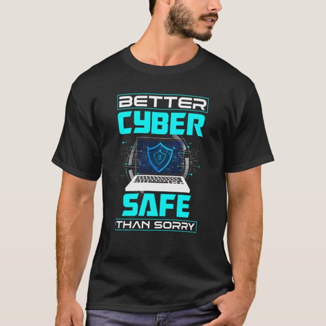 Cybersecurity Ingenjör Helpdesk Bättre cybersäkerh T Shirt (Framsida)