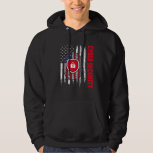 Cybersecurity IT Analyst Auktoriserad Tech Securit Hoodie