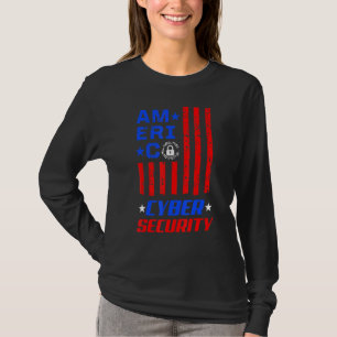 Cybersecurity IT Analyst Auktoriserad Tech Securit T Shirt