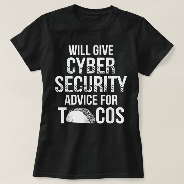 Cybersecurity IT Analyst US Art Certified Tech Sec T Shirt (Design framsida)