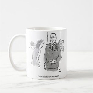 Cybersecurity-medalkaffe mugg