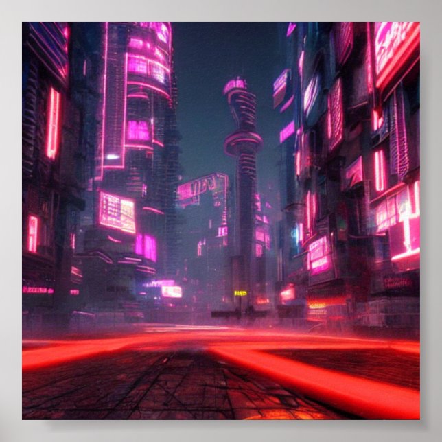 Cyberstad Poster (Framsidan)