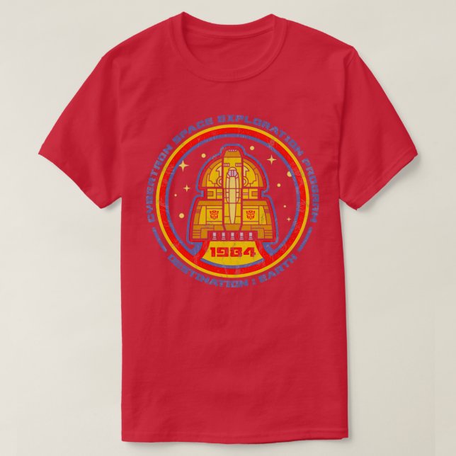 Cybertron Space Exploration Program T Shirt (Design framsida)