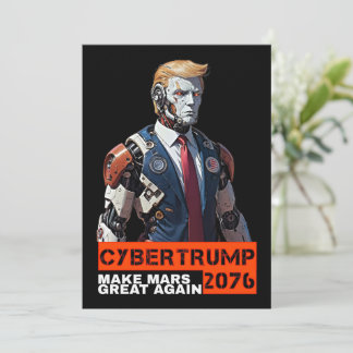 CyberTrump 2076 | Gör Mars Underbar igen Inbjudningar