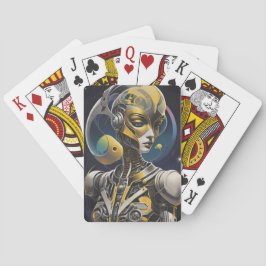 Cybille Ken Gage Cyborg Sci-Fi Casinokort
