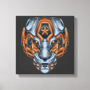 Cyborg Evolution Canvastryck