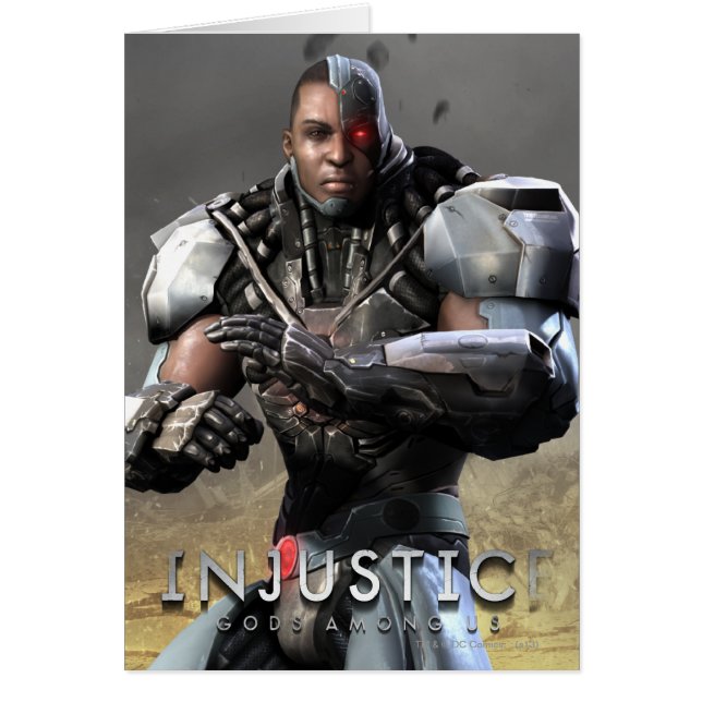 Cyborg Hälsningskort (Framsidan)