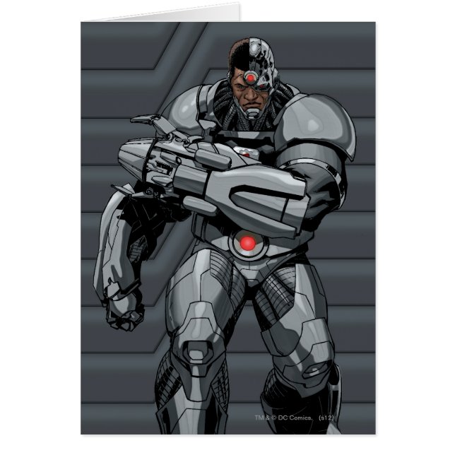 Cyborg Hälsningskort (Framsidan)